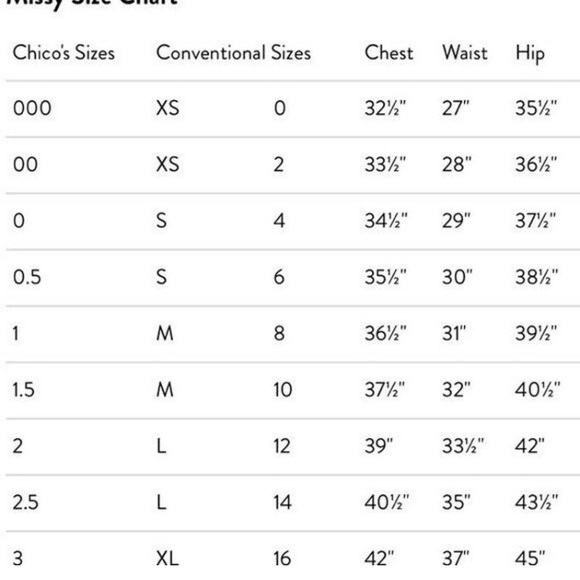 NWT Chico’s top - Picture 8 of 8